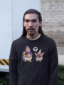 Majin Buu Sweater “Majin Buu and Patrick Star” – Dragon Ball Z parody