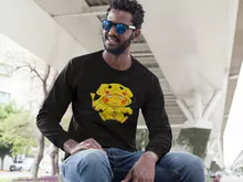 T-Shirts de manga comprida Pikachu – Pokémon de parodia