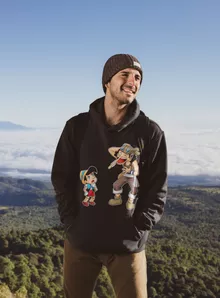 Usopp Hoodie “Usopp and Pinocchio” – One Piece parody