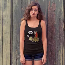 Camiseta Mujer sin mangas – Parodia de Flash