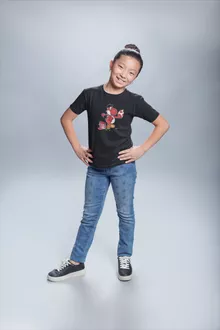Red Yoshi Flickor barnens T-shirts – Parodi Yoshi