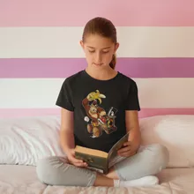 Donkey Kong Girls Kids T-shirt – Mario Kart parody