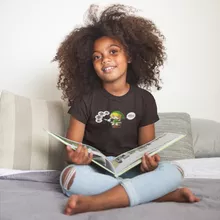 T-shirt Enfant Fille Link « Une fée pratique mais agaçante... » – Parodie Zelda