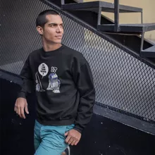 R2-D2 Pullover – Parodie auf Star Wars