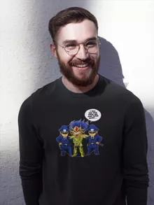 Cancer Deathmask Sweater – Knights of the Zodiac - Saint Seiya parody