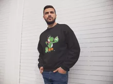 Felpa Yoshi Verde – Parodia dei Yoshi