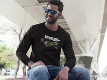 T-Shirt à manches longues L'Arcadia « Zone de Turbulences ! » – Parodie Albator
