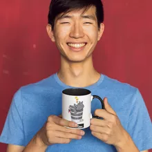 Mug Krokmou « J'peux pas... J'ai trop la flemme ! » – Parodie Dragons
