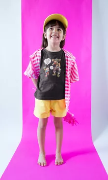T-shirt Enfant Fille Usopp « Menteur, Menteur ! » – Parodie One Piece