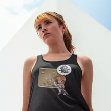 Nami Women's Tank Top “Nami and Vivi” – One Piece parody