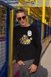 T-Shirt à manches longues Hyoga « Non ! Pas la piqûre ! » – Parodie Saint Seiya