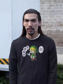 Pull Link « Une fée pratique mais agaçante... » – Parodie Zelda