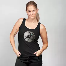 Débardeur Femme Dark Vador « Direction l'étoile de la Mort ! » – Parodie Star Wars
