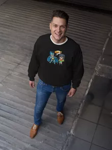 Sudadera Batman “Batman y Robin” – Parodia de One Piece
