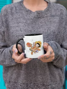 Luffy Mug “Luffy and Dhalsim” – One Piece parody