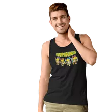 Donatello Tank Top “Donatello, Leonardo, Raphael, Michelangelo and Koopa Troopa” – Super Mario parody