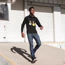 T-Shirt à manches longues Sangoku « Feu Rouge ;) » – Parodie Super Mario