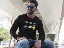 T-Shirt à manches longues Sangoku « Météo Tokyo » – Parodie Pokémon