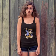 Psyduck Women's Tank Top – Pokémon parody