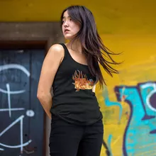 Pikachu Women's Tank Top “Pikachu, Ash and Kyubi” – Pokémon parody