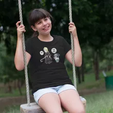 T-shirt Enfant Fille Kira « Erreur sur la personne... » – Parodie Bleach