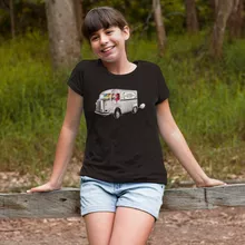 T-shirts crianças raparigas – Pokémon de parodia
