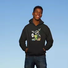 Sweat à capuche Link « Le Grappin... » – Parodie Zelda