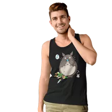 Camiseta de tirantes Totoro “Totoro y Link” – Parodia de Zelda