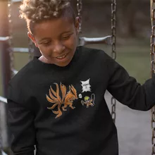 Kids Sweater “Naruto and Kyubi” – Naruto parody