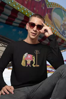 Tony Chopper Langarm T-Shirt – Parodie auf One Piece