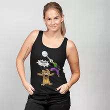Camisola de alças Mulher – Dragon Ball Z de parodia