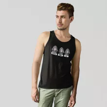Palpatine Herren Tank Top “Palpatine aka Darth Sidious” – Parodie auf Star Wars