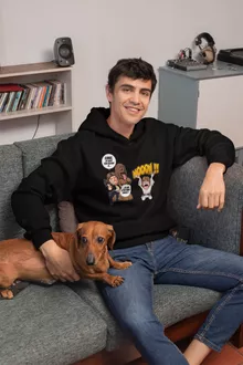 Sweat à capuche Luke Skywalker « Luke Life Episode III : Un beauf carrément beauf » – Parodie Star Wars