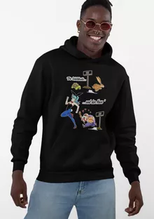 Bulma Kapuzenpullover “Bulma und Muten Roshi” – Parodie auf Dragon Ball