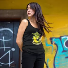 Débardeur Femme Yoda « En grammaire, un zéro, il est... » – Parodie Star Wars