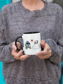 R2-D2 Tasse – Parodie auf Star Wars