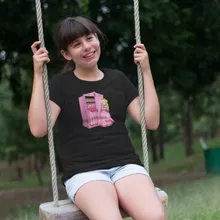 T-shirt Enfant Fille Princesse Peach « Une garde-robe de princesse...!? » – Parodie Super Mario