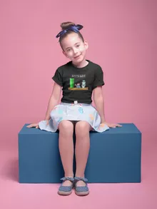 Maglietta per bambine e ragazze – Parodia dei Super Mario
