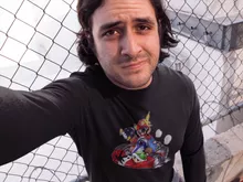 T-Shirt à manches longues Mario « Kart Fighter - Player 1 » – Parodie Mario Kart