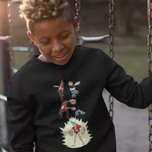 Franky Kids Sweater “Franky, Ace Ventura and Popeye” – One Piece parody