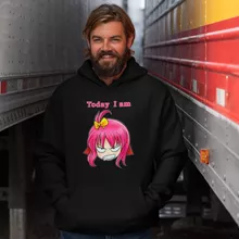 Today I Hoodie “Today I am in a bad mood ! - Manga Mood” – Today I am parody