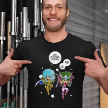 T-shirt Shun « Attends que je t'attrape !! » – Parodie Saint Seiya