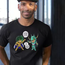 T-shirt Shura « J't'ai cassé là ! » – Parodie Saint Seiya