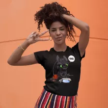 Damen T-shirt – Hoe tem je een draak parodie