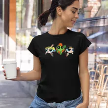 T-shirt Femme Bulle « Les Super Girls ! » – Parodie Batman