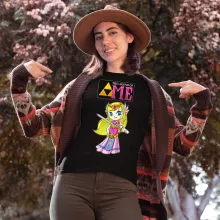 Princess Zelda T-shirt för kvinnor – Parodi Zelda