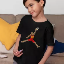 Camiseta Niño de manga corta Air Chewie “Chewbacca Ft Michael Jordan” – Parodia de Star Wars