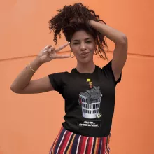 T-shirt Femme Krokmou « J'peux pas... J'ai trop la flemme ! » – Parodie Dragons