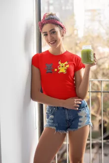 Pikachu Damen T-shirt – Pokémon parodie