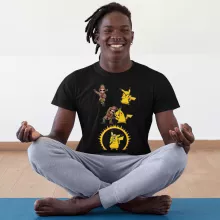 Pikachu T-shirt “Pikachu en Sherlock Holmes” – Pokémon parodie
